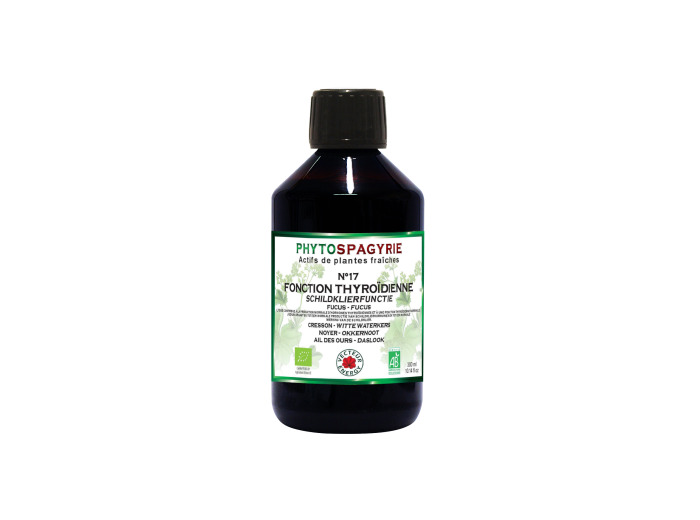 Phytospagyrie n°17 fonction thyroidienne-300ml-Vecteur Energy
