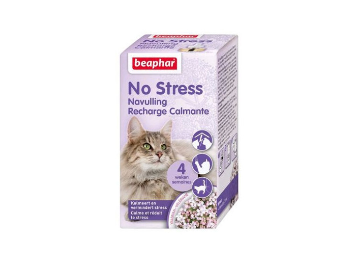 BEAPHAR, Recharge pour diffuseur calmant à base de Valériane pour chat