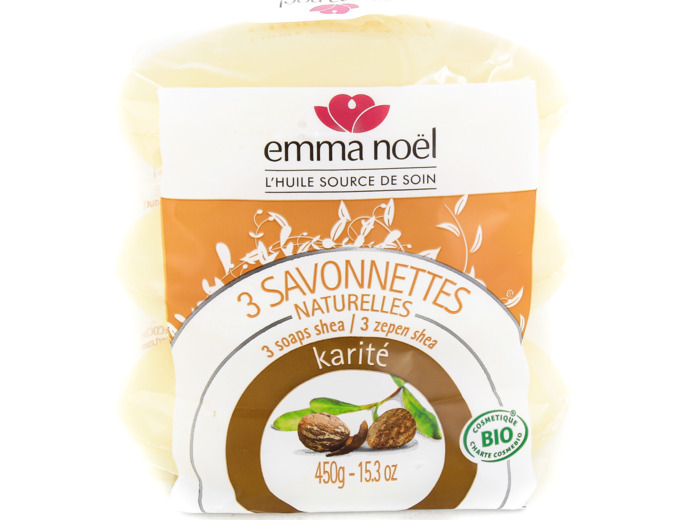 Savonnettes Karité x3 Bio 150g