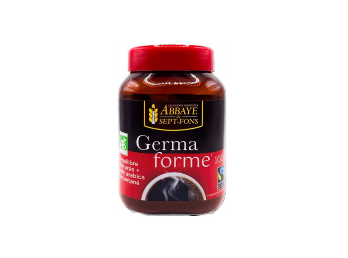 Germaforme Chicorée bio + café arabica bio instantanés 100g