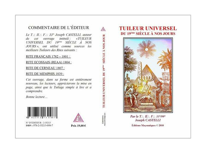 Tuileur Universel du XIXème siècle à nos jours