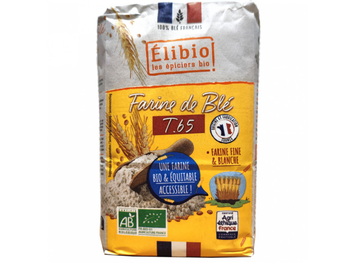 Farine de Blé T65 Blanche Bio 1kg