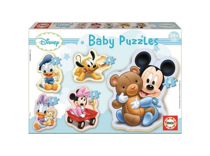 Educa - Puzzle mickey 2 Ans  | Puzzles Bébé 2-3 Ans |