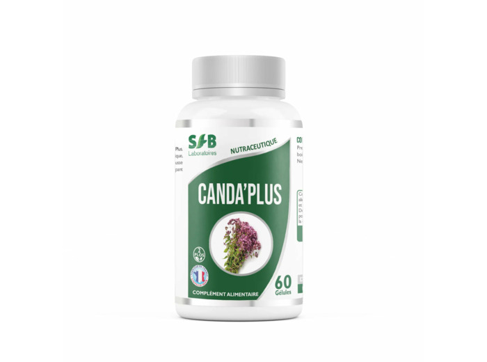 Canda'plus-acide caprylique et Origan-60 gélules-Sfb