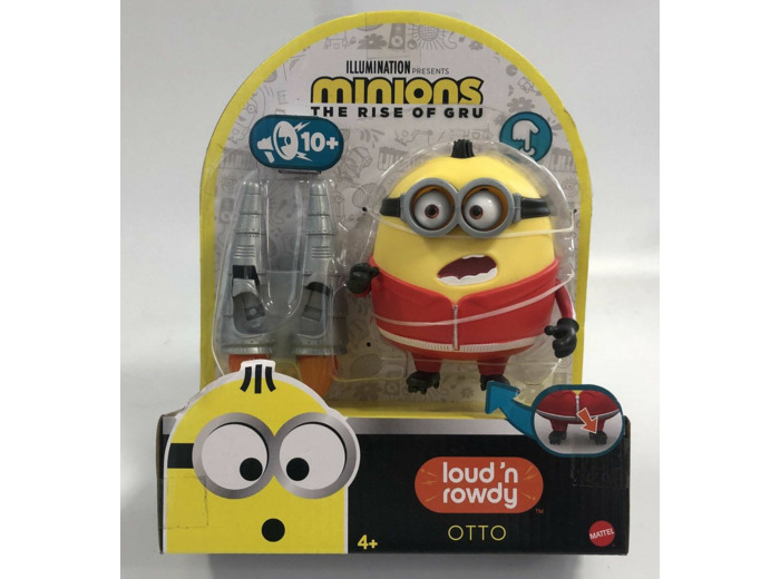 FIGURINE OTTO MINIONS THE RISE OF GRU de chez MATTEL