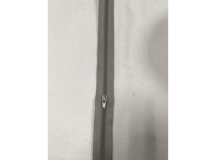 Fermeture à glissière le mètre en 5mm Gris 301