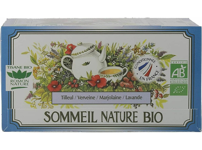 TISANE SOMMEIL NATURE 20X1,6G Romon Nature