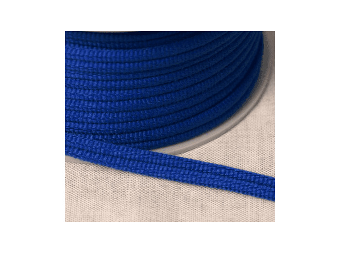 Double passepoil 518 Bleu Roi C24 9mm 100%polyester le mètre