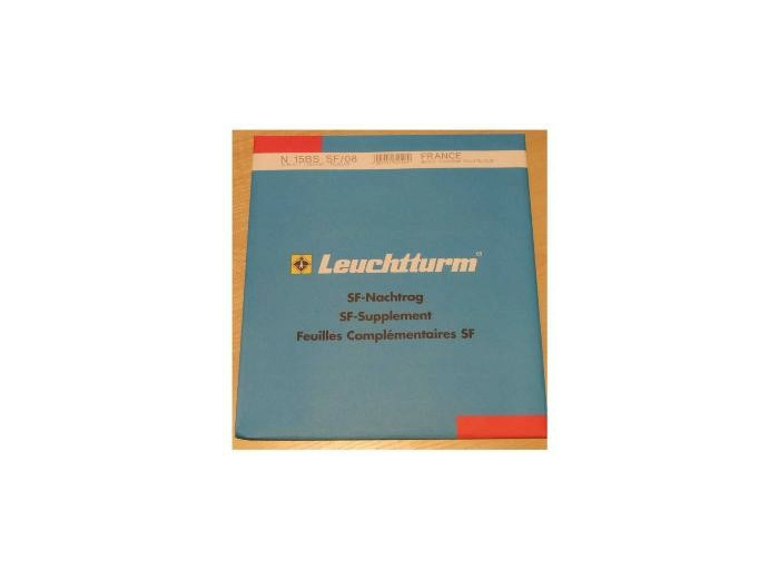 FEUILLES COMPLEMENTAIRES BLOCS SOUVENIR PHILATELIQUE SF 2008 303749