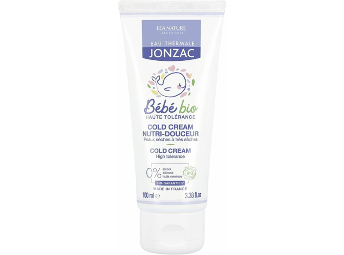 Cold cream nutri-douceur BB 100ml Jonzac Bebe Bio