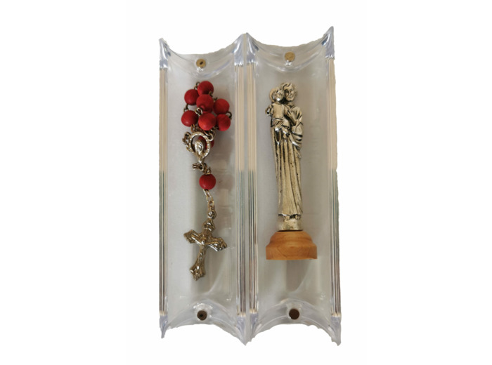 Coffret Statue + Dizainier - SAINT JOSEPH