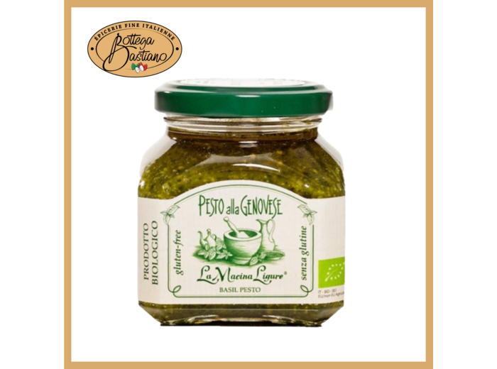 Pesto alla Genovese au basilic Bio 180G