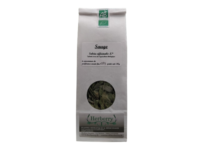 Sauge officinale pour tisanes-20g-Herberry