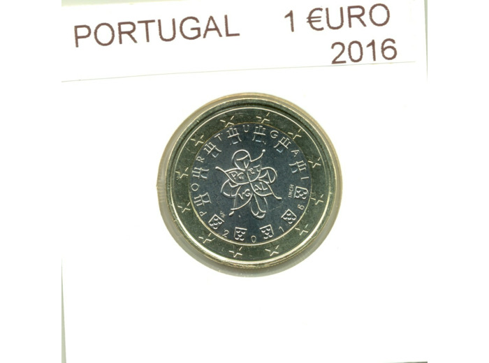 PORTUGAL 2016 1 EURO SUP