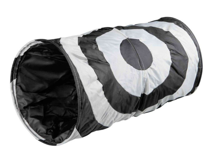 Tunnel de jeu pour chatons ou petits chiots - ø 25 × 50 cm