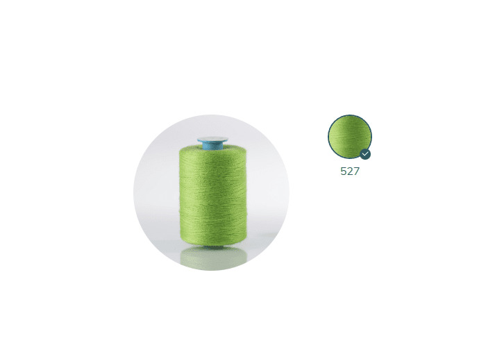 ZX 75 - 527 NORVEGE FIL À COUDRE 100% POLYESTER TRÈS RÉSISTANT bobine 1000m