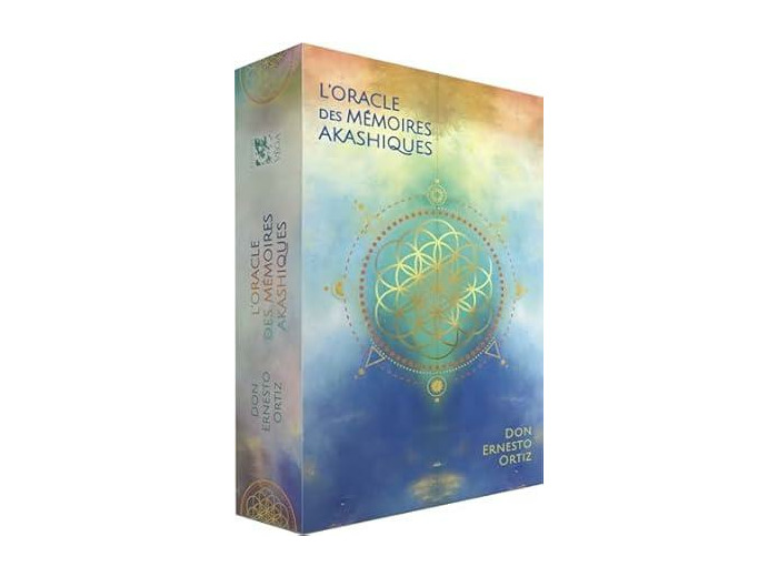 L'oracle des mémoires akashiques - Avec un livre de 356 pages, 60 cartes et un sac en satin
