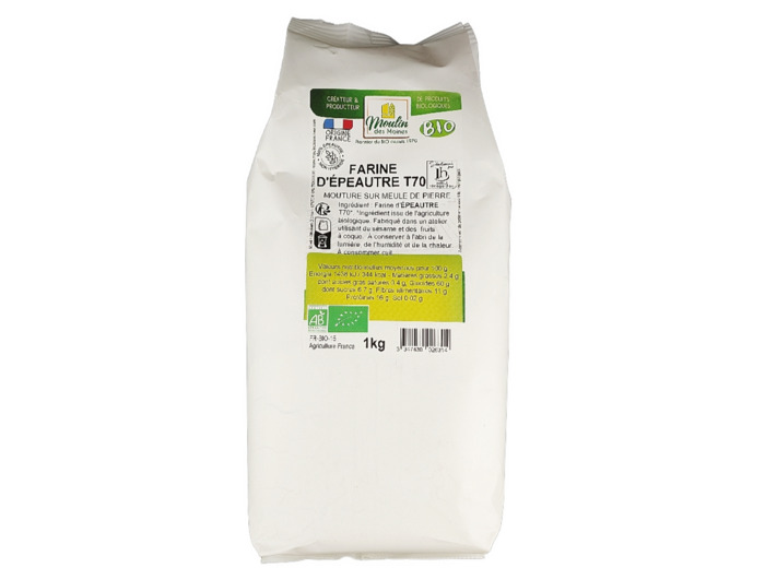 Farine d'Epeautre T70 1kg Bio