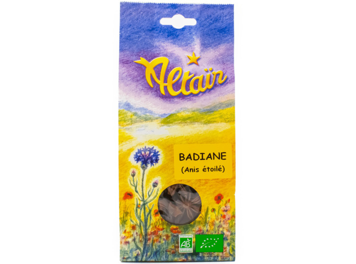 Plante Sèche Badiane Anis Étoilé Bio 60g