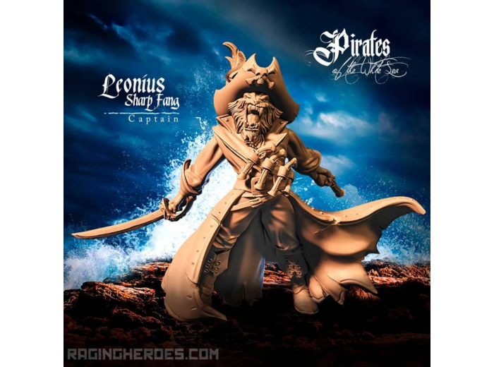Fantasy : Pirates - Leonius Sharp Fang, Captain