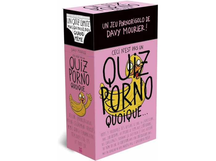 Ceci n'est pas un quizz porno quoique