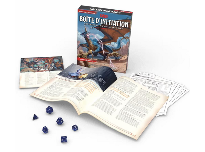 Jeu de rôle D&D : Boîte d'Initiation - Les Dragons de l'Île aux Tempêtes