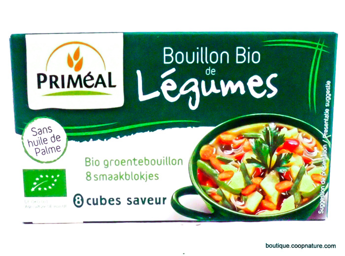 Bouillon de Légumes en Cubes Bio 72g