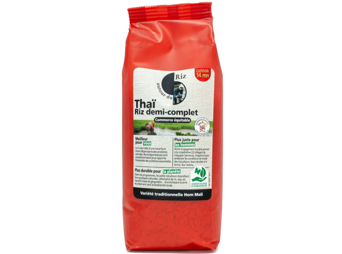 Riz Thaï Demi-Complet Bio 500g