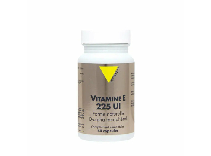 Vitamine E 225 UI-60 capsules-Vit'all+