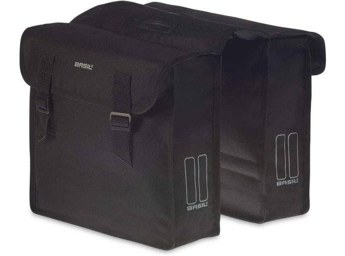 BASIL DOUBLE SACOCHE MARA - NOIR - 26L