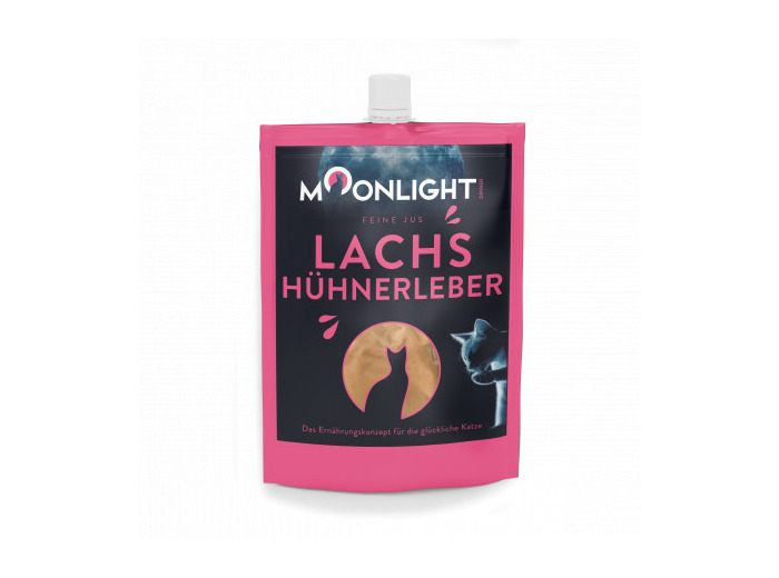 MOONLIGHT, Feine Jus au Saumon & Foie de poulet - 60g