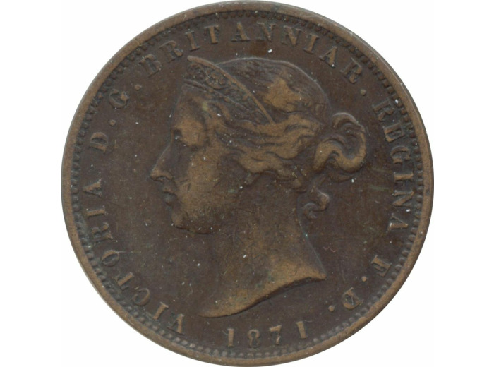 JERSEY 1/13 SHILLING VICTORIA 1871 TB+