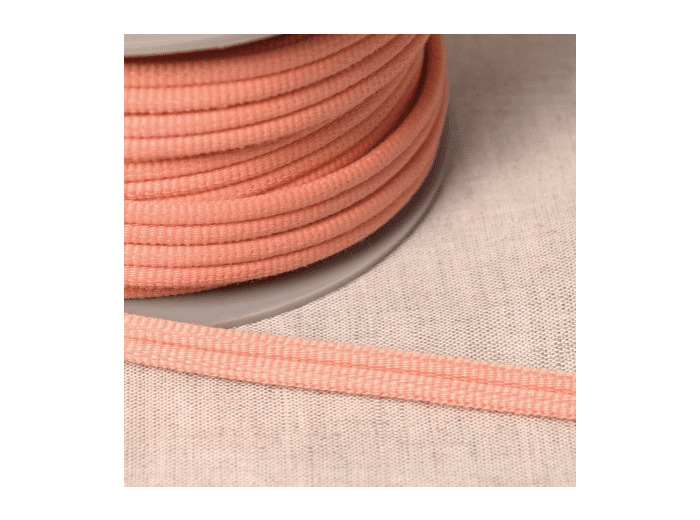 Double passepoil 518 Saumon C11 9mm 100%polyester le mètre