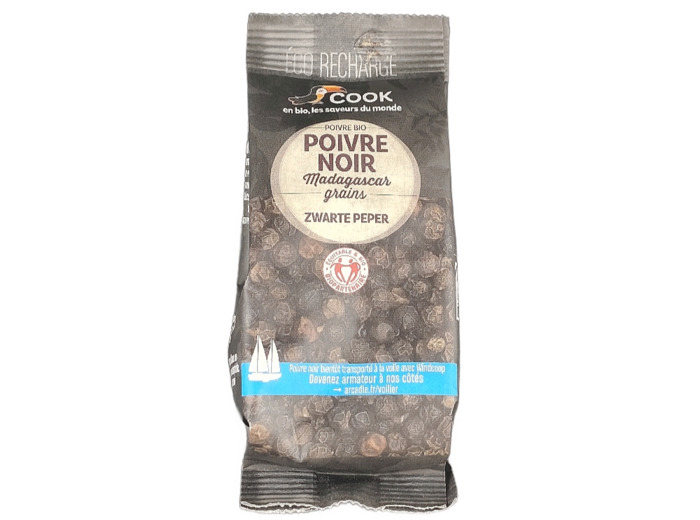 Poivre Noir Grains 50g Bio