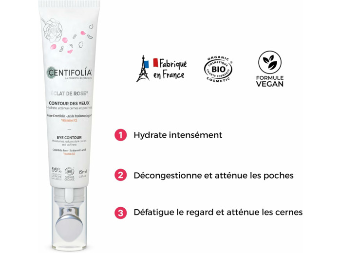 CONTOUR DES YEUX 15ML Eclat de rose