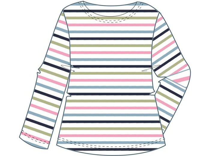 Marinière multicolore Anti-UV Garde Côte