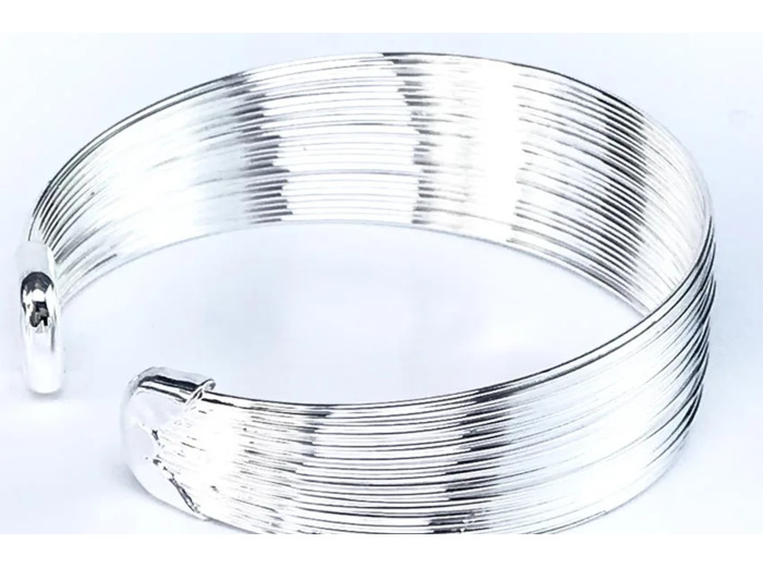 Manchette Chic Fil d'Argent