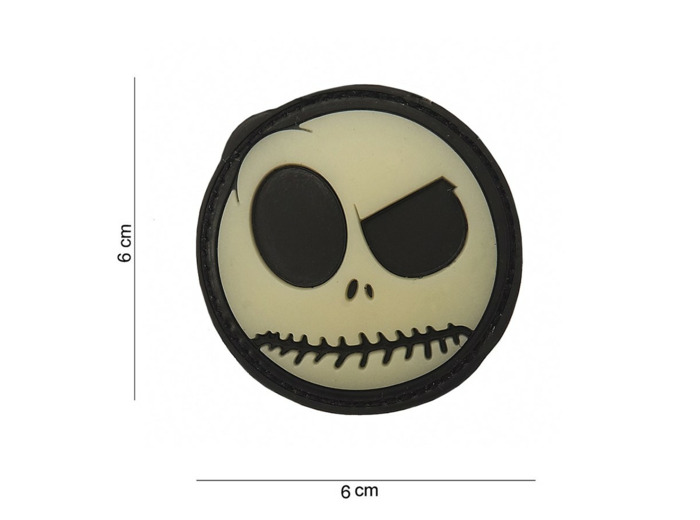 Patch 3D PVC big nightmare smiley