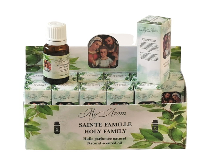 Flacon d'Huile Parfumée 10ml Sainte Famille/Naturel