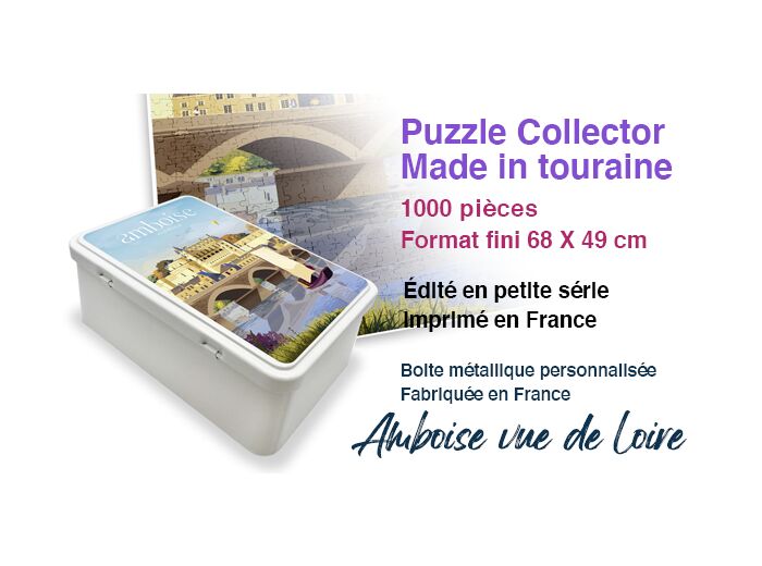 PUZZLE 1000 PIECES - AMBOISE