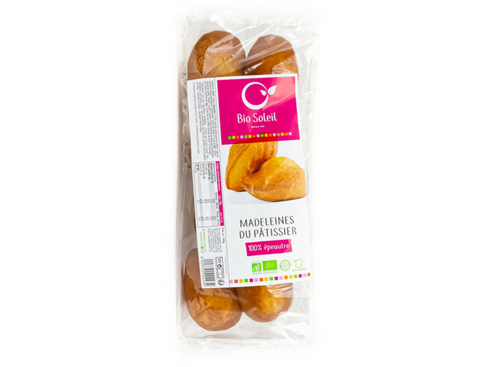 Madeleines du Pâtissier Epeautre Bio 180g