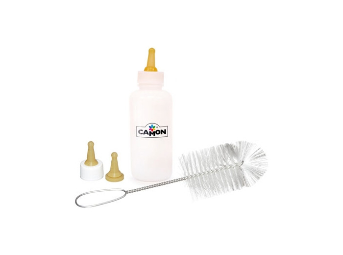 Biberon avec brosse et tétine de remplacement - 57ml