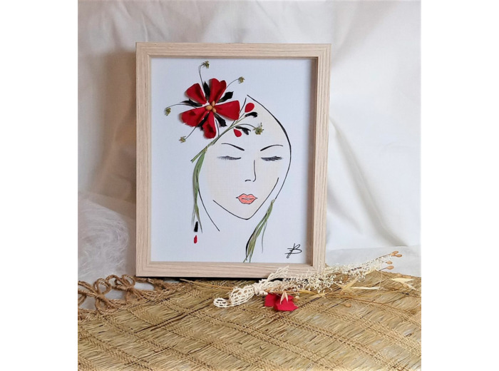 figurine végétalisée