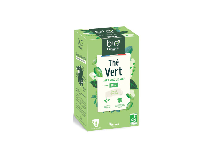 Thé Vert 3 Menthes bio 20 sachets