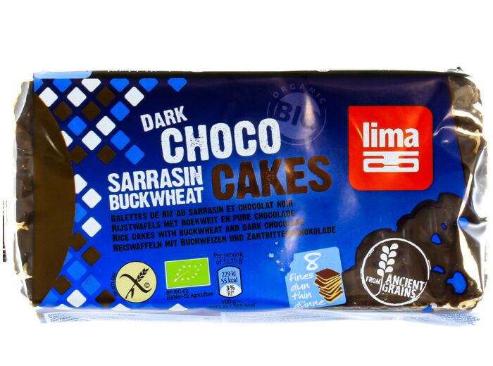 Galettes Riz Sarrasin Chocolat Noir Bio 90g