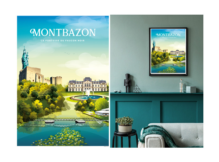 MONTBAZON POSTER