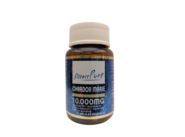 Chardon marie 10.000mg-40 gélules-Essence Pure
