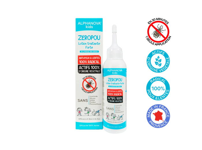 Lotion traitante forte anti poux kids