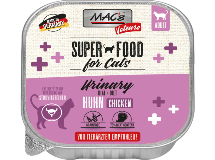 MAC's Vetcare Urinary Diet Poulet pour chat - 100g