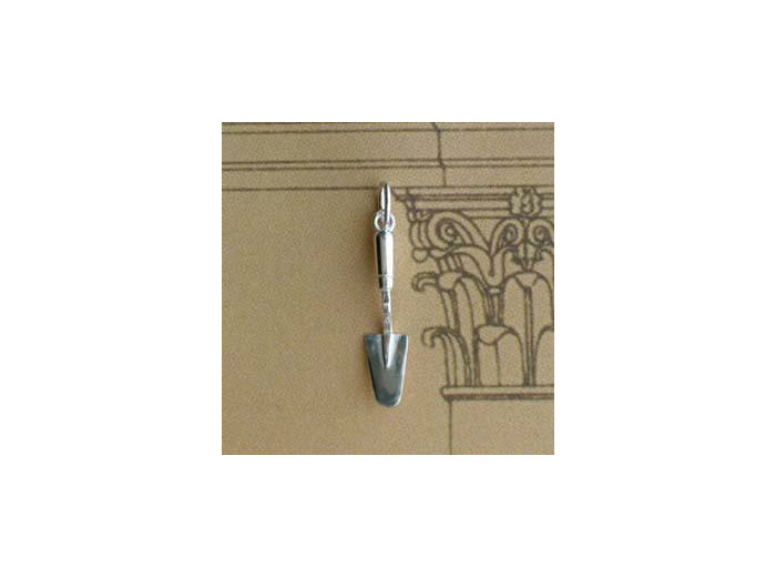Pendentif truelle argent